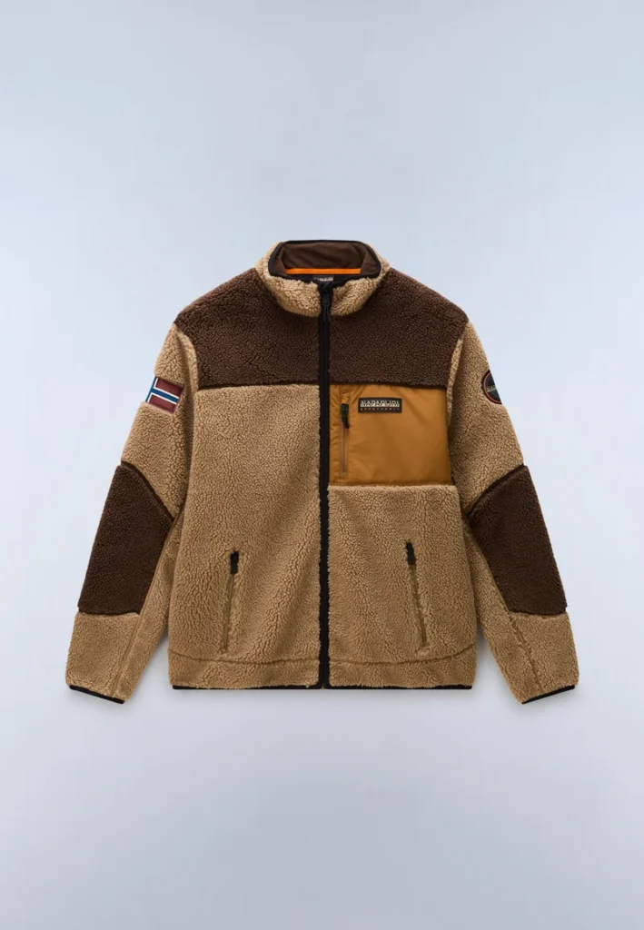 SCOPRI LE NOVITA' 9 Pile uomo con Zip Napapijri Yupik Multicolour M4E (NYFC)