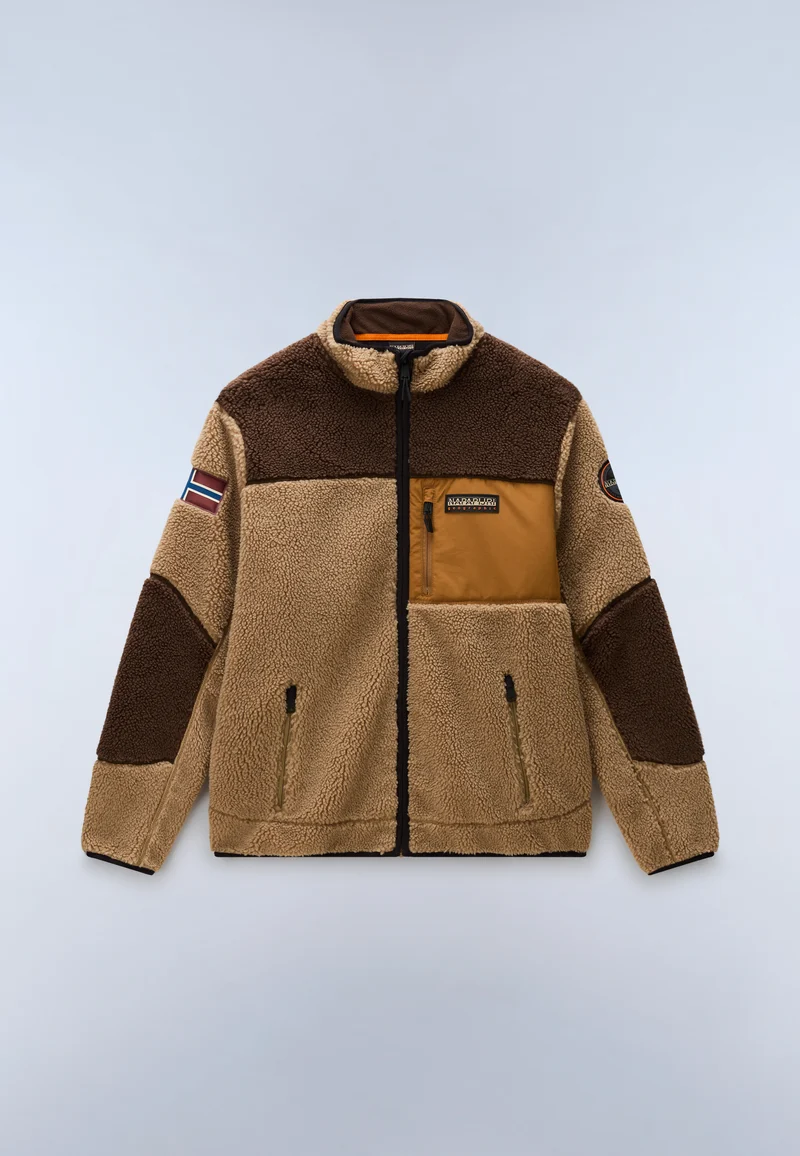 Pile uomo con Zip Napapijri Yupik Multicolour M4E (NYFC) 1 Pile uomo con Zip Napapijri Yupik Multicolour M4E (NYFC)