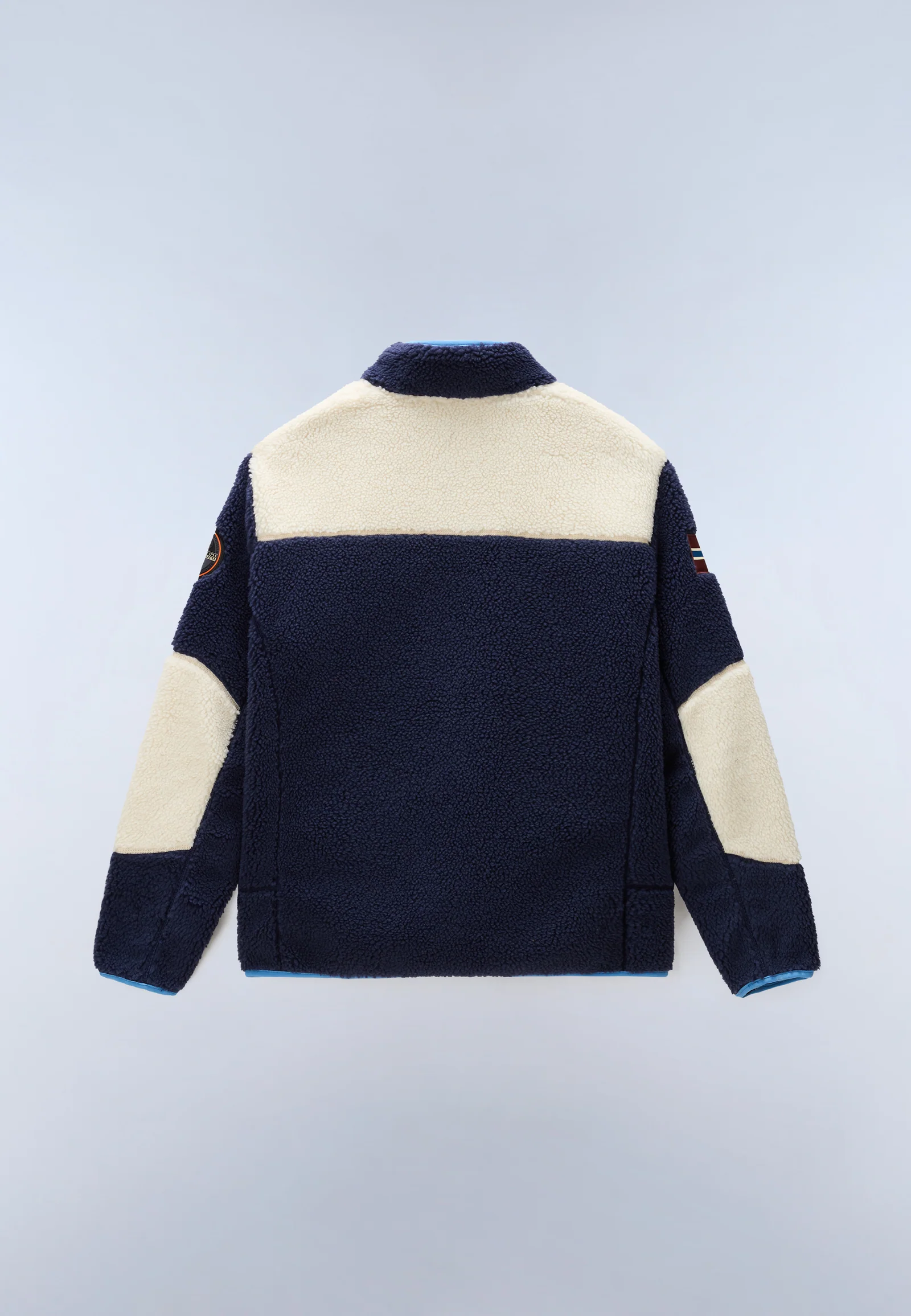 Pile uomo con Zip Napapijri Yupik Multicolour M6E (NYFB) 7 Pile uomo con Zip Napapijri Yupik Multicolour M6E (NYFB) - immagine 7