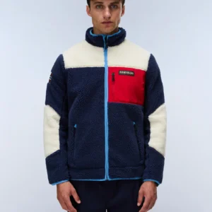 Pile uomo con Zip Napapijri Yupik Multicolour M6E