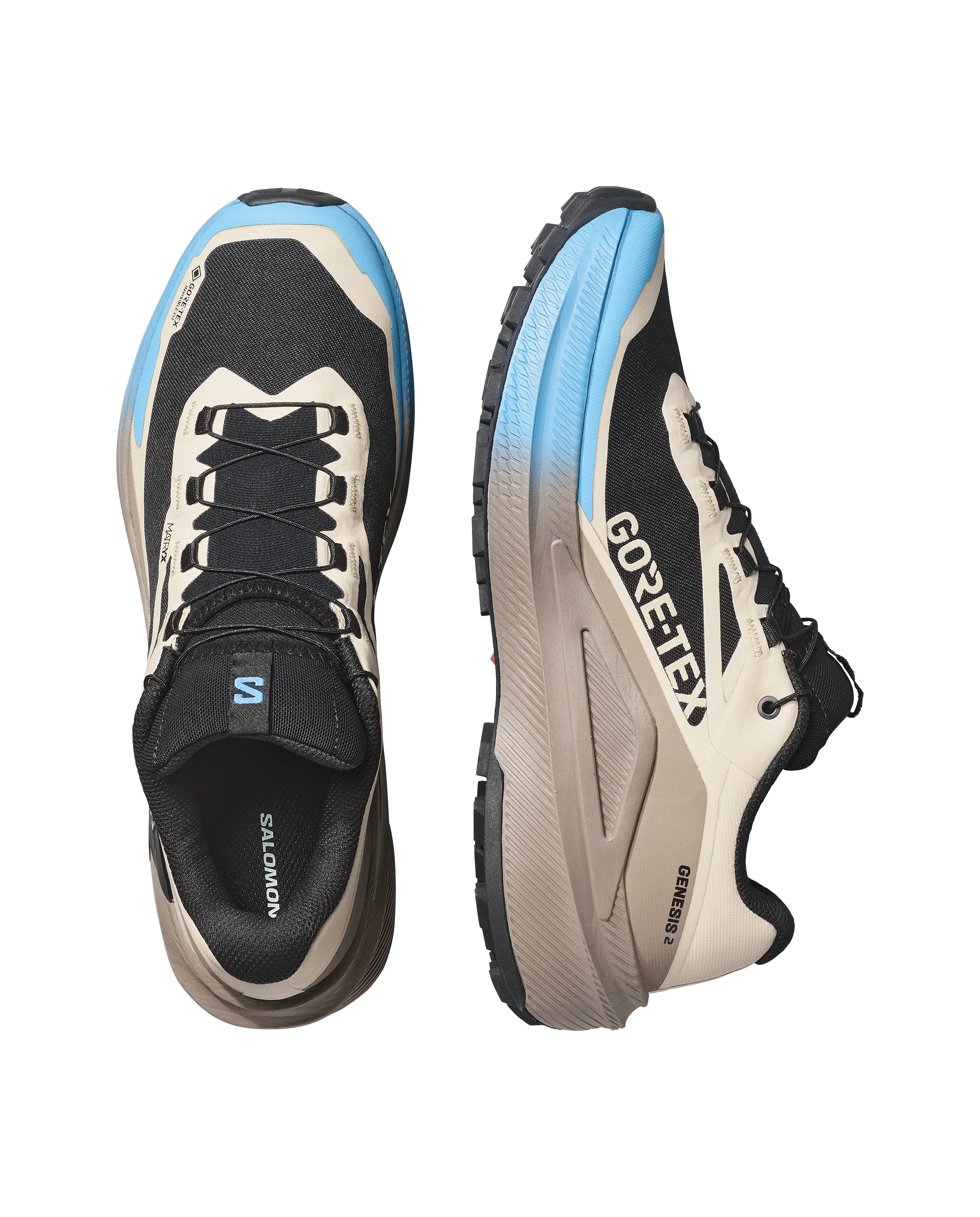 Scarpe Salomon GENESIS 2 GTX Black uomo 2 Scarpe Salomon GENESIS 2 GTX Black uomo - immagine 2
