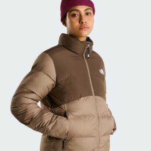 Piumino donna The North Face Saikuru garnet smokey/brown