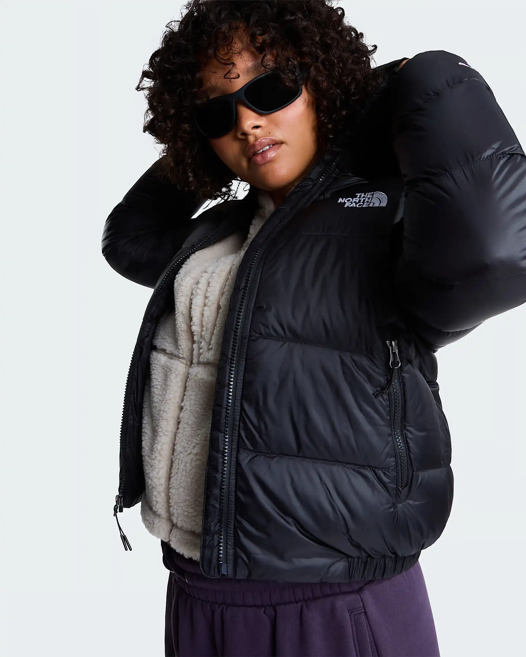 Giacca in piumino con cappuccio The North Face Hydrenalite™ da donna nero (ADZ) 4 Giacca in piumino con cappuccio The North Face Hydrenalite™ da donna nero (ADZ) - immagine 4