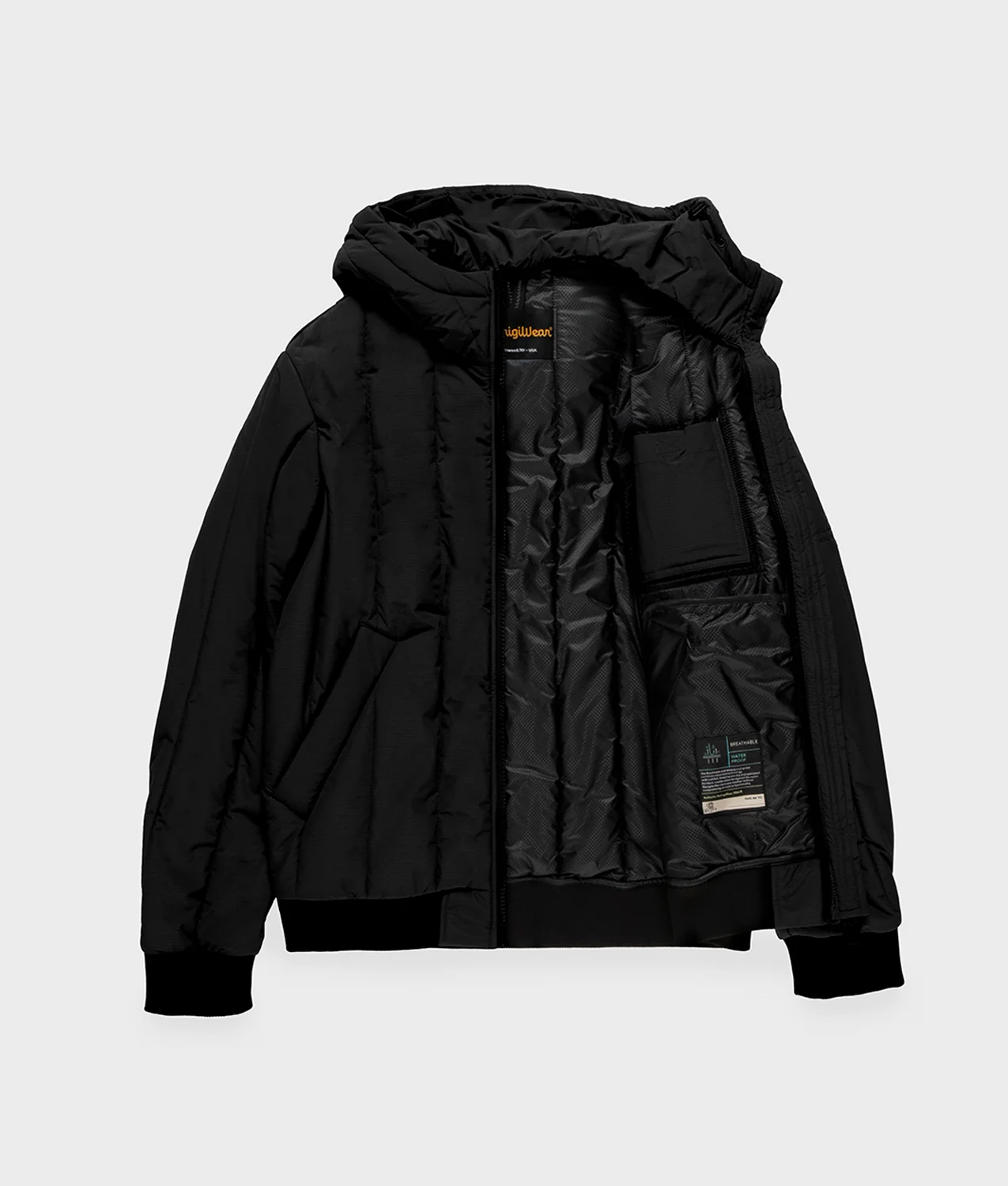 Bomber invernale da uomo Refrigiwear Blunt jacket nero 5 Bomber invernale da uomo Refrigiwear Blunt jacket nero - immagine 5