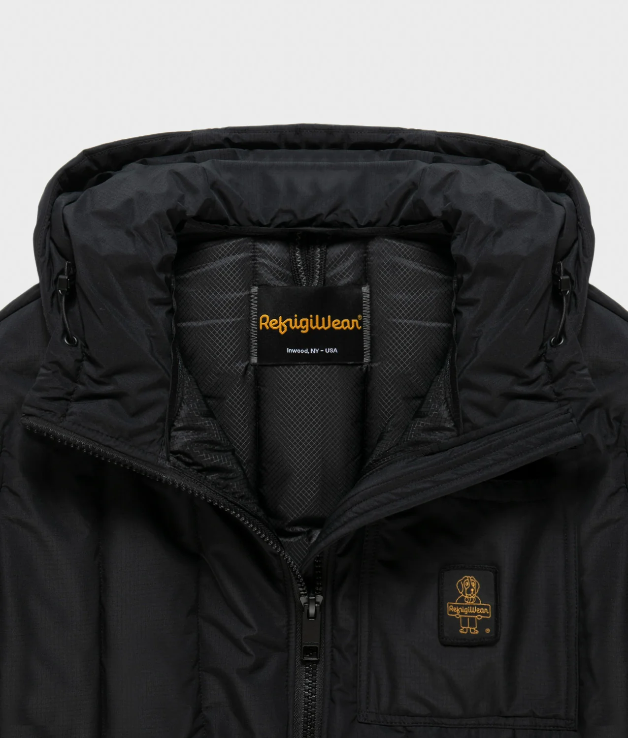 Bomber invernale da uomo Refrigiwear Blunt jacket nero 6 Bomber invernale da uomo Refrigiwear Blunt jacket nero - immagine 6