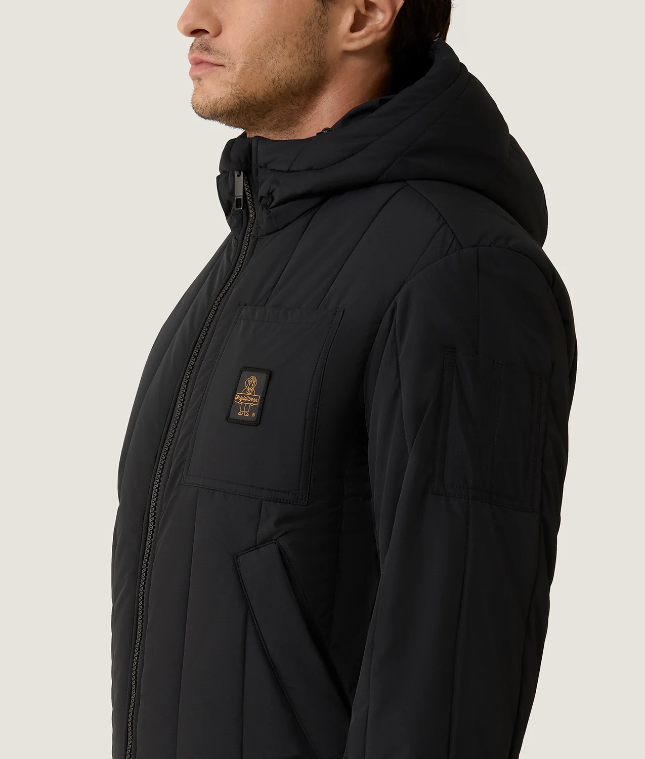 Bomber invernale da uomo Refrigiwear Blunt jacket nero 3 Bomber invernale da uomo Refrigiwear Blunt jacket nero - immagine 3