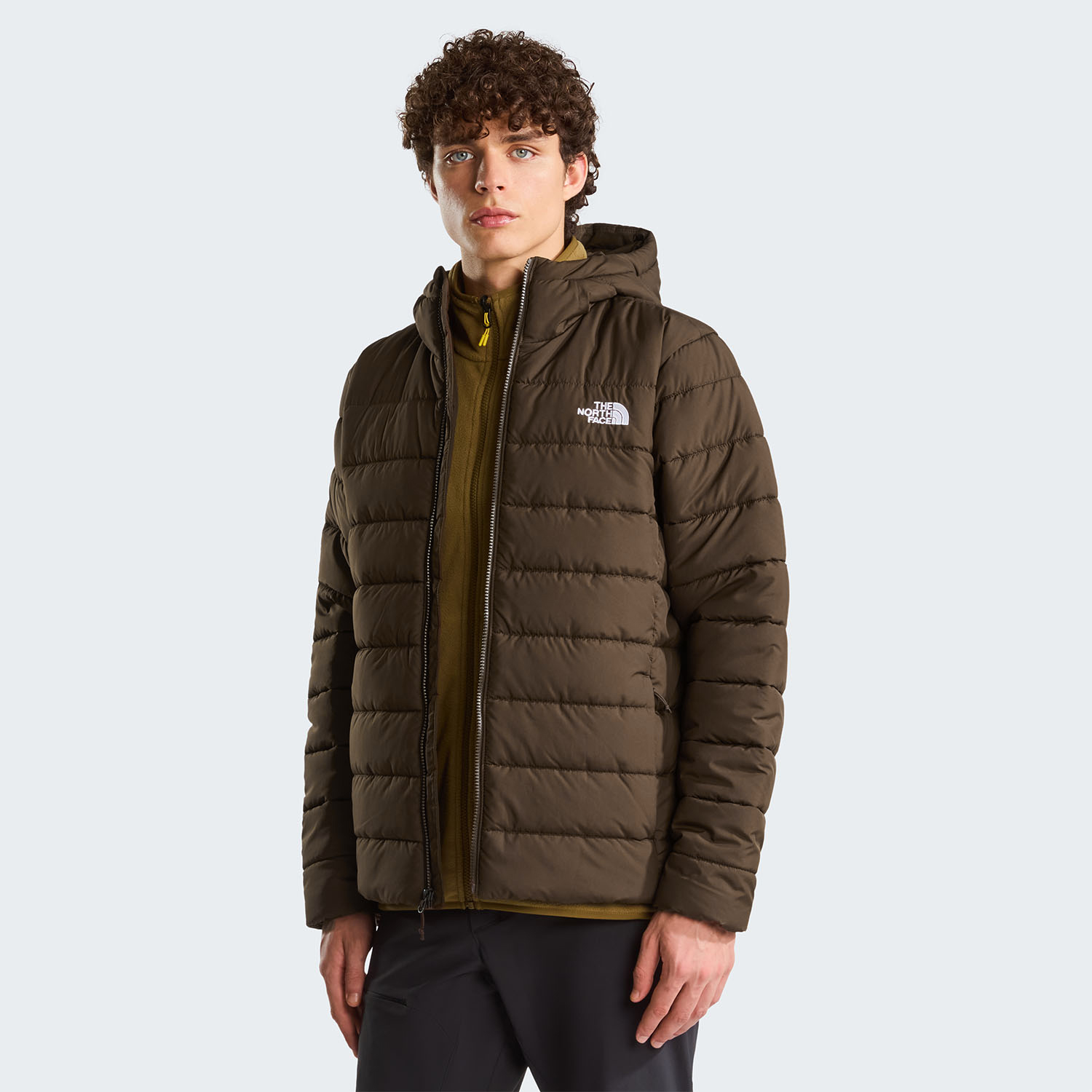 PIUMINO THE NORTH FACE ACONCAGUA HOODED JACKET DARK CHESTNUT (TNADC) 1 PIUMINO THE NORTH FACE ACONCAGUA HOODED JACKET DARK CHESTNUT (TNADC)