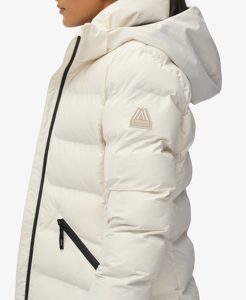 Giacca Imbottita donna Superdry City Mid colore off white (SPCMB) 2 Giacca Imbottita donna Superdry City Mid colore off white (SPCMB) - immagine 2